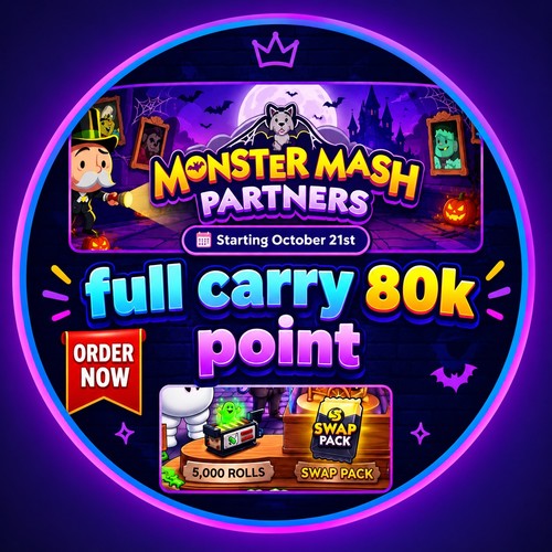 Monopoly partner monster - go,